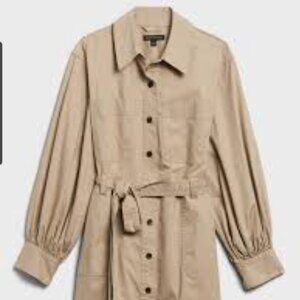 Banana Republic Utility Shirt Dress